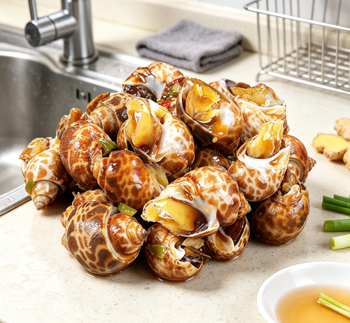 Deliciously Marinated Sea Snails - A Gourmet Treat
