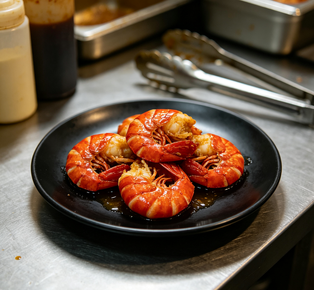 Royal Shrimp Delight: Gourmet Seafood Experience