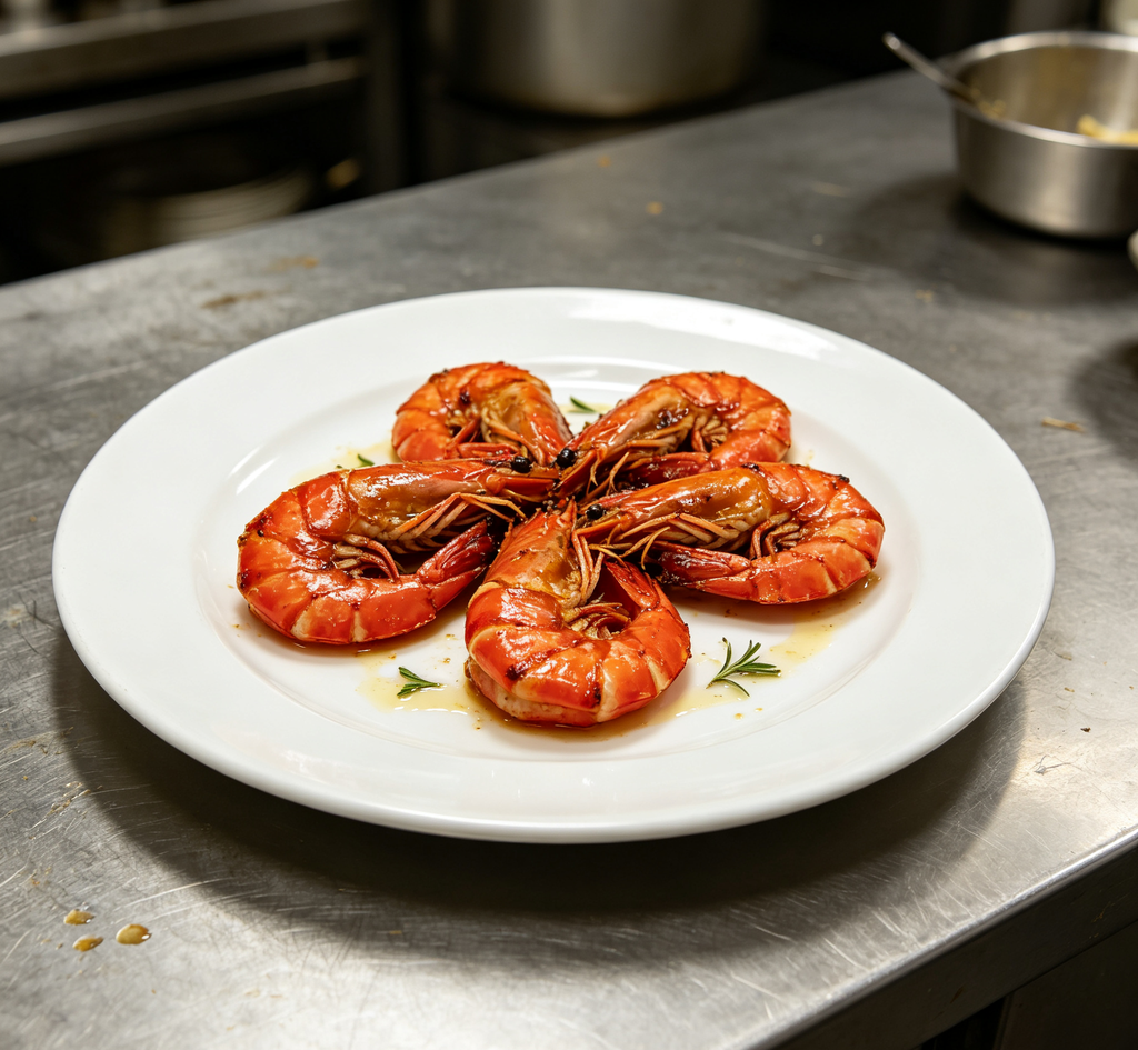 Royal Shrimp Delight: Gourmet Seafood Experience